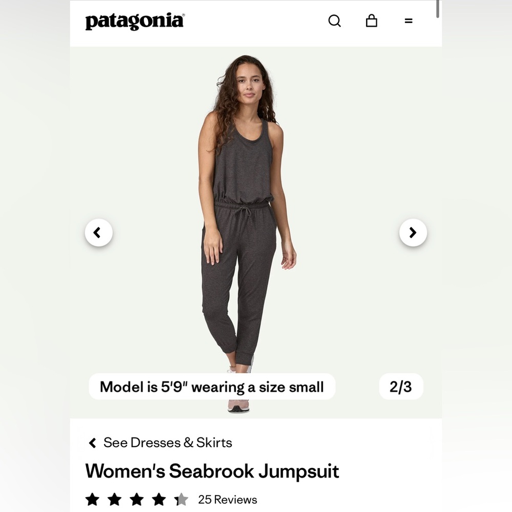 Patagonia Women’s Seabrook Jumpsuit - NWT Size L